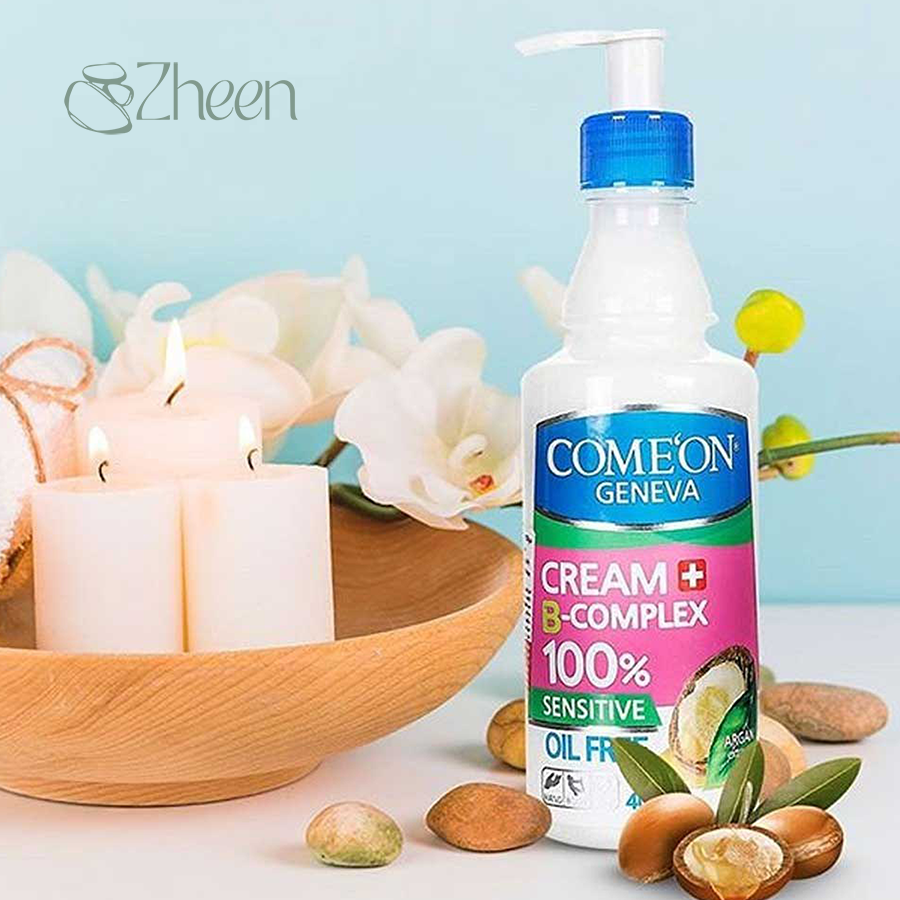 کرم مرطوب کننده کامان مدل B Complex Max مناسب پوست چرب حجم 200 میل